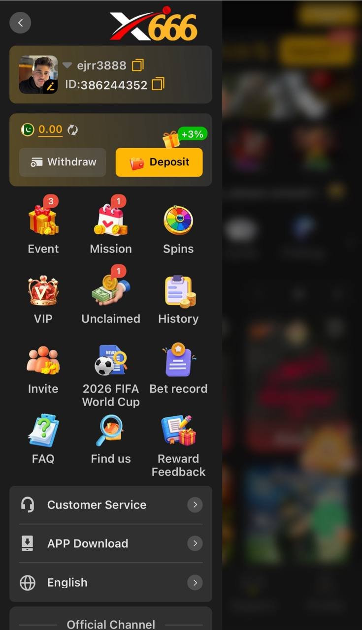x666 app game menu